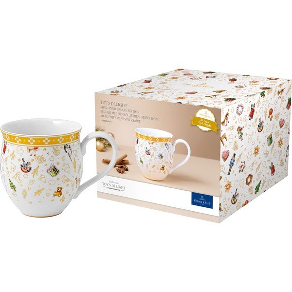 Fehér porcelán bögre karácsonyi motívummal - Villeroy & Boch-image-2