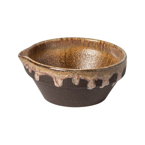 Sötétbarna kőedény tálka 870 ml Poterie – Casafina