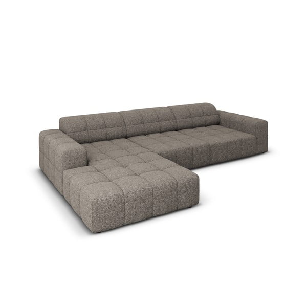 Sötétszürke sarokkanapé (bal oldali) Chicago – Cosmopolitan Design-image-4