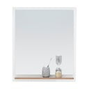 Fali tükör polcokkal 60x75 cm Set 923 - Pelipal