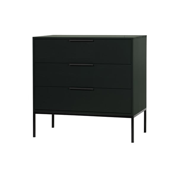 Adam fekete fenyőfa komód - WOOOD-image-1