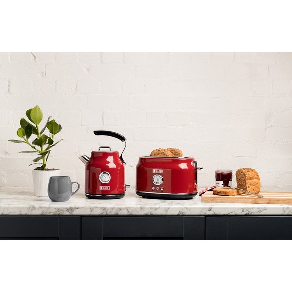 Piros vízforraló 1,7 l Dorset Putty – Haden-image-1