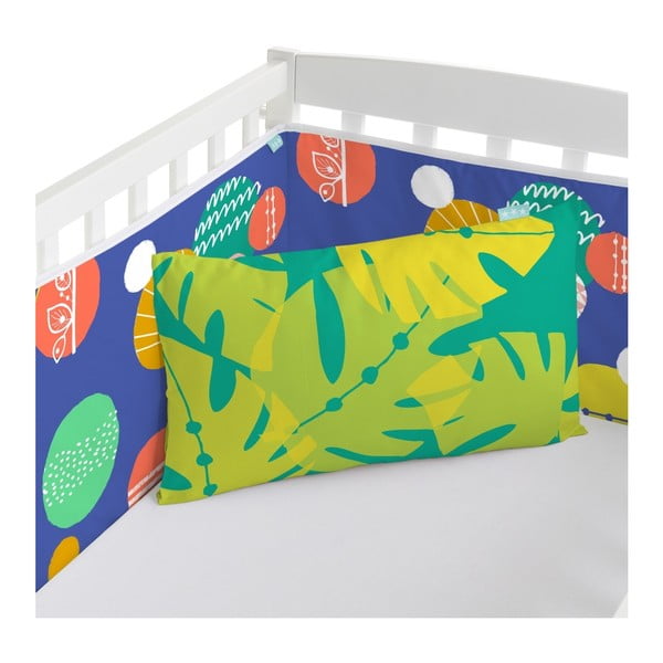 Geo Jungle pamut ágyrácsvédő, 210 x 40 cm - Moshi Moshi-image-2