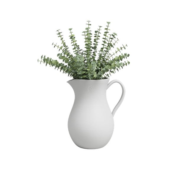 Fehér kerámia kézzel készített váza (magasság 30 cm) Harmonia – Artevasi-image-2