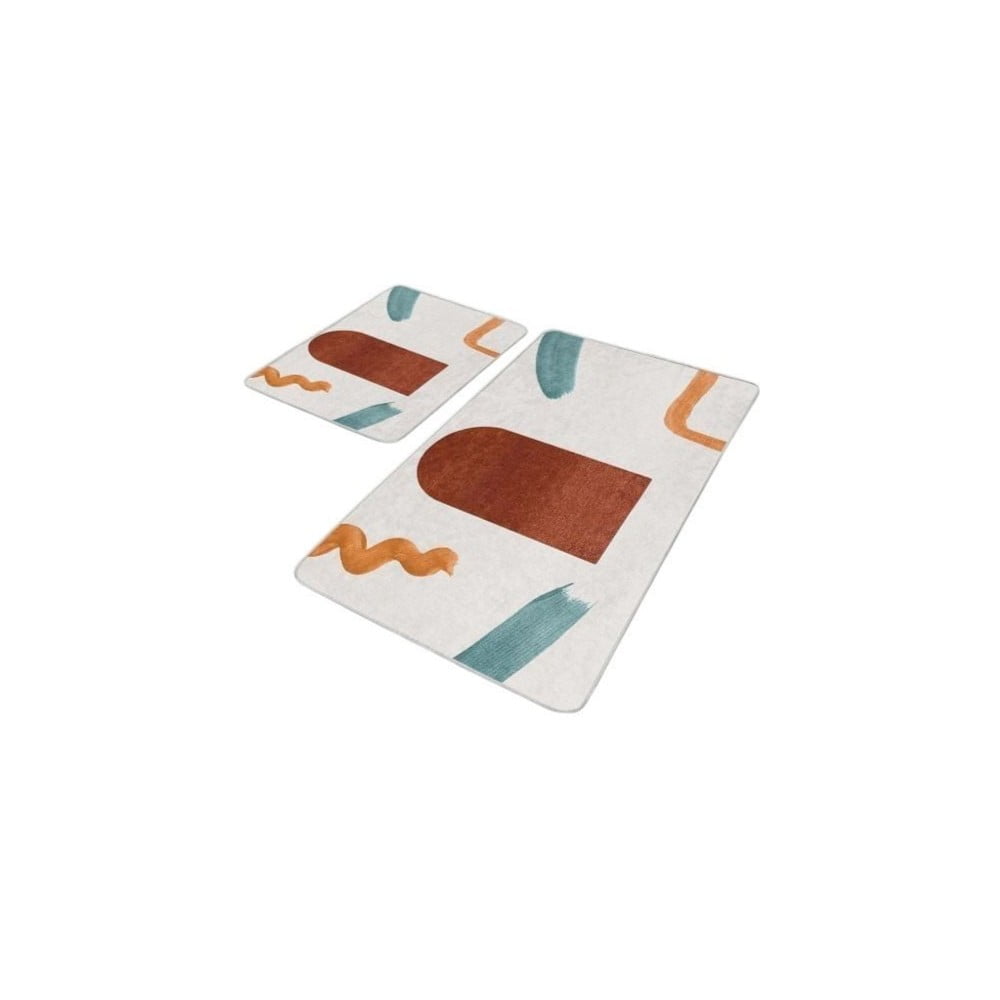 Bársony fürdőszobai kilépő szett 2 db-os 60x100 cm Mila Home