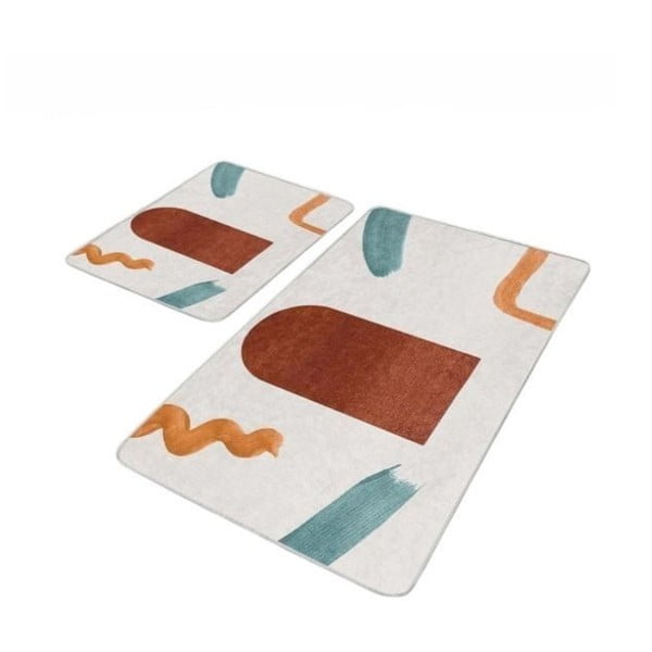 Bársony fürdőszobai kilépő szett 2 db-os 60x100 cm – Mila Home