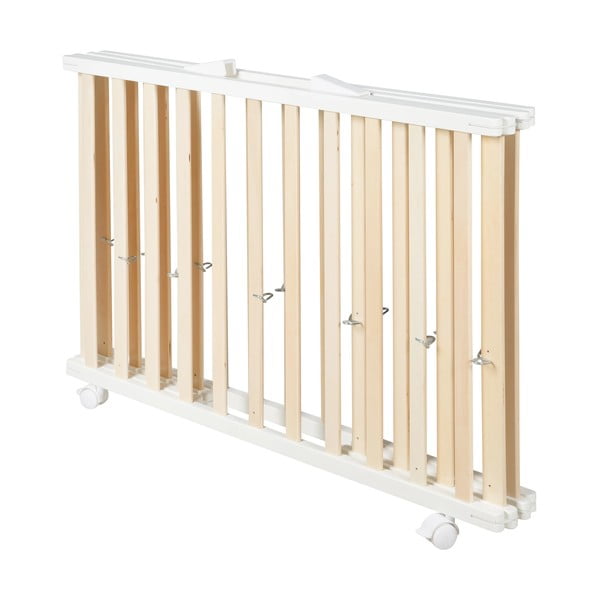 Fehér-natúr színű járóka 100x75 cm – Roba-image-2