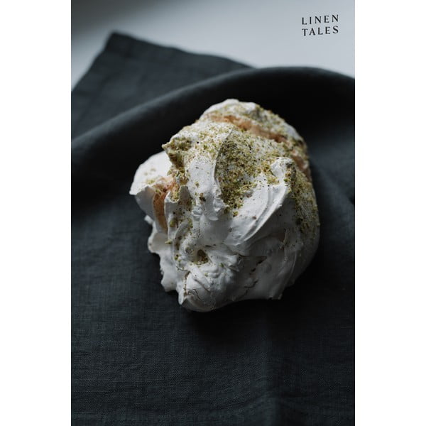 Sötétszürke len tányéralátét, 35 x 45 cm - Linen Tales-image-4