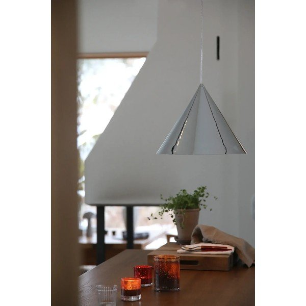 Ezüstszínű fém függőlámpa fém búrával ø 37,5 cm Tip – Markslöjd-image-3