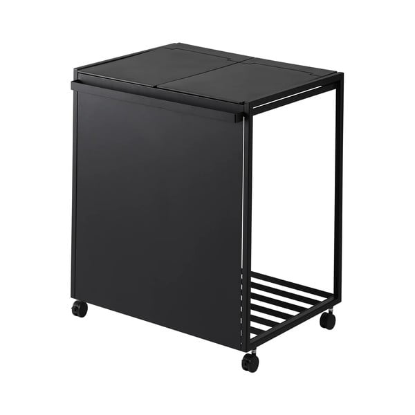 Fekete fém szelektív szemetes Tower – YAMAZAKI