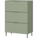 Zöld matt szekrény 68x98x40 cm Savoca – Germania
