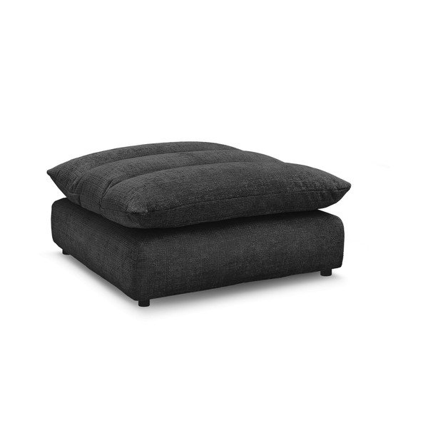 Fekete zsenília lábtartó Neil – Bobochic Paris