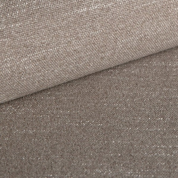 Szürkésbézs kárpitozott ágyneműtartós franciaágy 140x200 cm Draco – Maison de Rêve-image-1