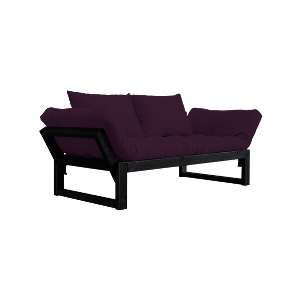 Edge Black/Purple Plum állítható kanapé - Karup-image-3