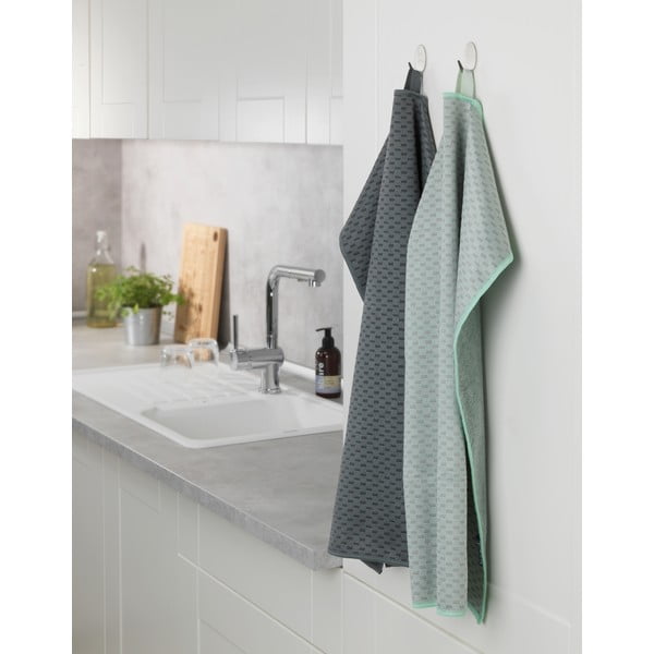 Mikroszálas konyharuha szett 2 db-os 40x60 cm Miko – Wenko-image-1