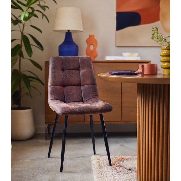 Middelfart 2 db-os sötétbarna étkezőszék szett - House Nordic-image-3