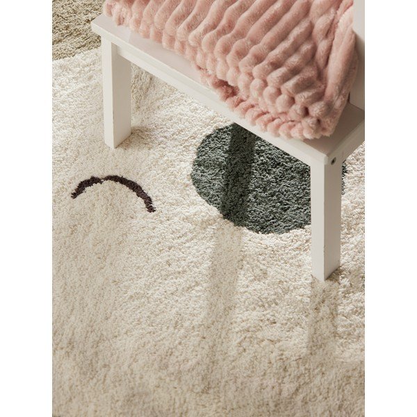 Krémszínű mosható-kézi szövésű pamut gyerek szőnyeg 140x200 cm Snuggle Rio – Hanse Home-image-4