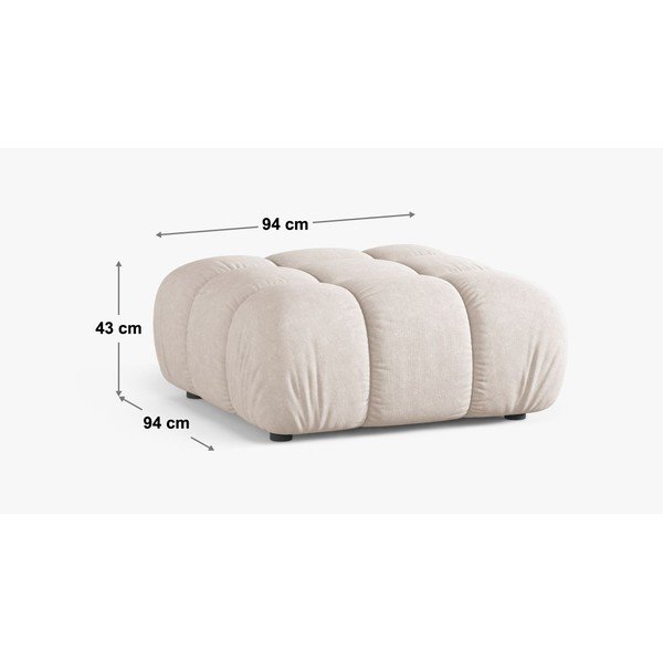 Sötétzöld bársony lábtartó – Micadoni -image-4