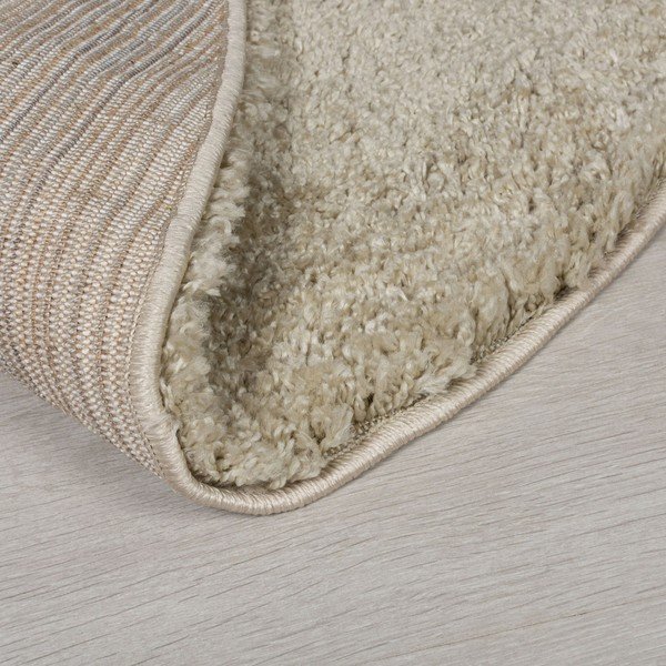 Bézs kerek szőnyeg ø 133 cm – Flair Rugs-image-3