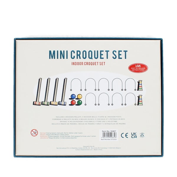 Asztali krokett Mini Croquet Set – Rex London-image-3