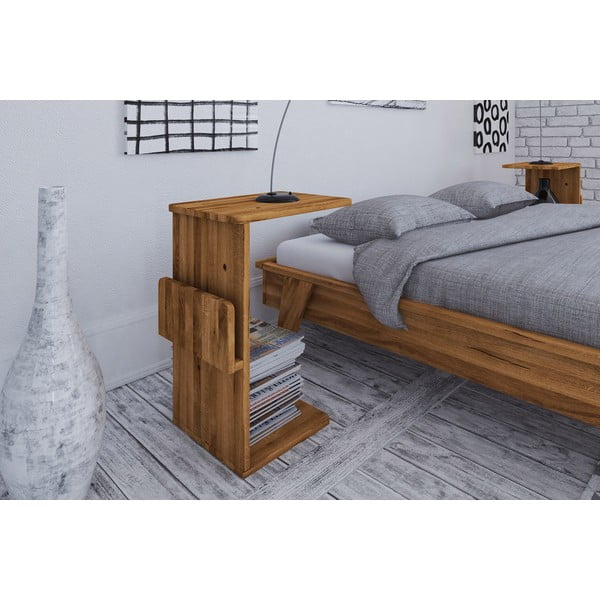 Tölgyfa éjjeliszekrény Retro 2 - The Beds-image-3