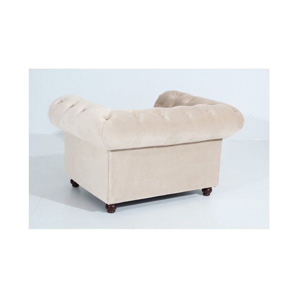 Orleans Velvet krémszínű fotel - Max Winzer-image-2