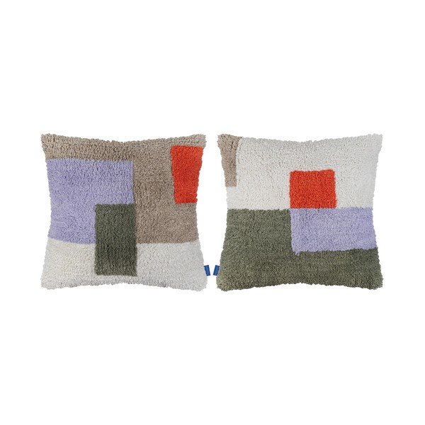 Pamut párnahuzat 50x50 cm Brick – Mette Ditmer Denmark-image-4