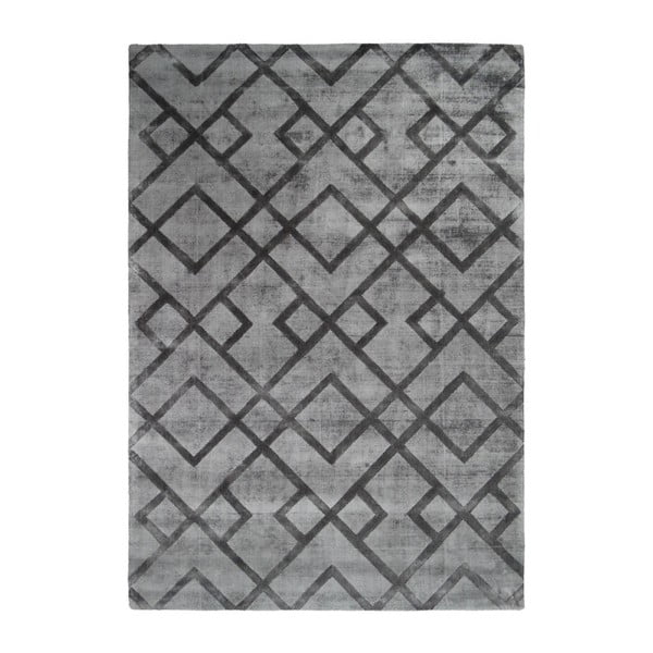 Glossy Grau Anthrazit szőnyeg, 160 x 230 cm - Kayoom