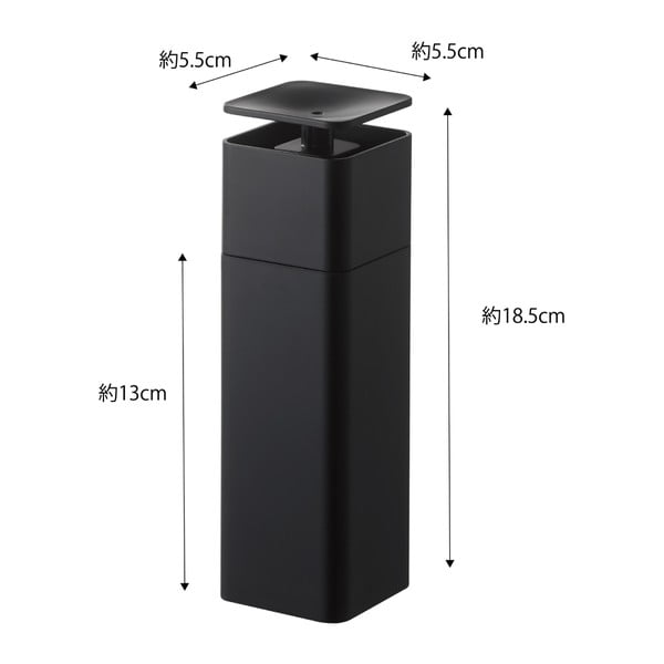 Tower fekete mosogatószer adagoló, 250 ml - Yamazaki-image-2