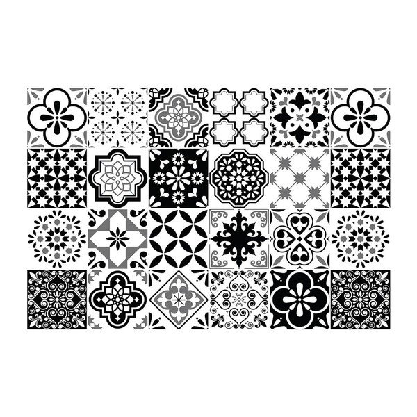 Alexiano 24 db-os dekor falmatrica szett, 10 x 10 cm - Ambiance-image-2