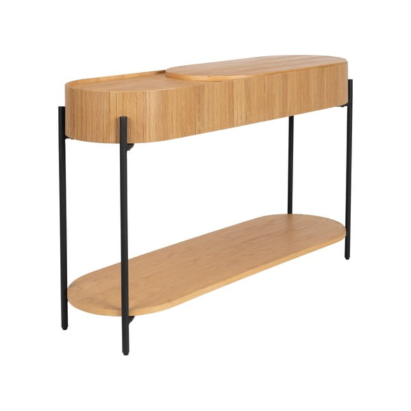 Natúr színű konzolasztal 36x120 cm Slides – Zuiver-image-3