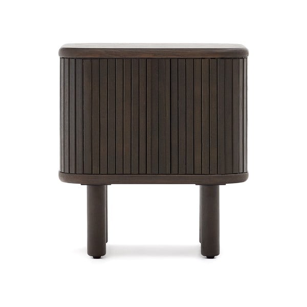 Sötétbarna éjjeliszekrény Mailen – Kave Home-image-3