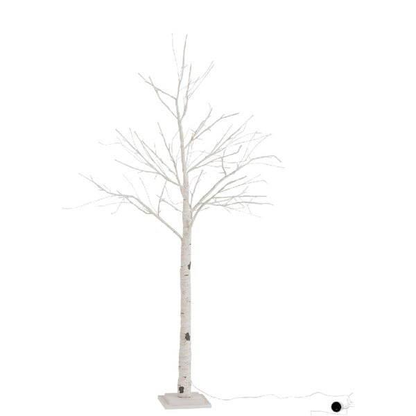 Birch faformájú dekoráció papírból, LED világítással, magasság 160 cm - J-Line
