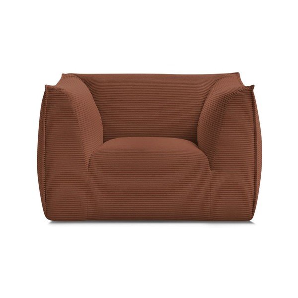 Narancssárga kordbársony fotel Giorgia – Bobochic Paris-image-2