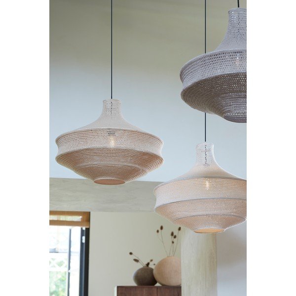 Krémszínű lámpabúra ø 50 cm Viggo – Light & Living-image-1