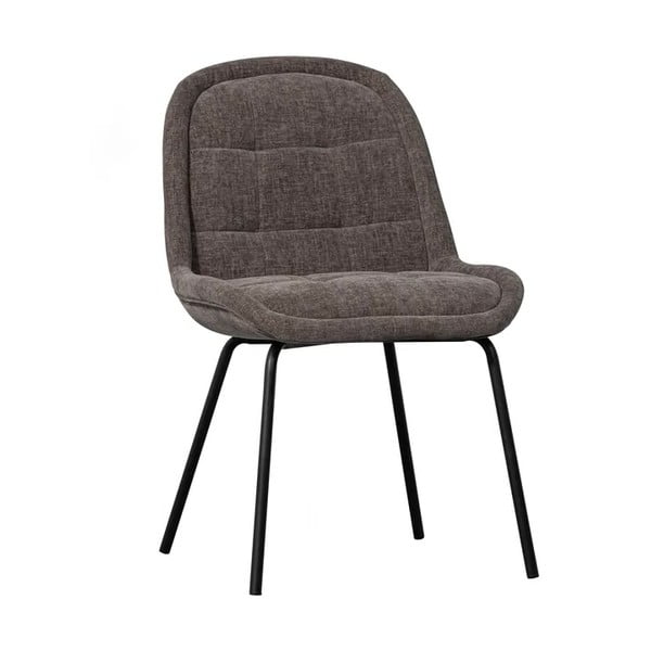 Szürke bársony étkezőszék szett 2 db-os Crate – WOOOD