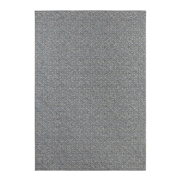 Bloom Croix kék kültéri/beltéri szőnyeg, 200 x 290 cm - Elle Decoration