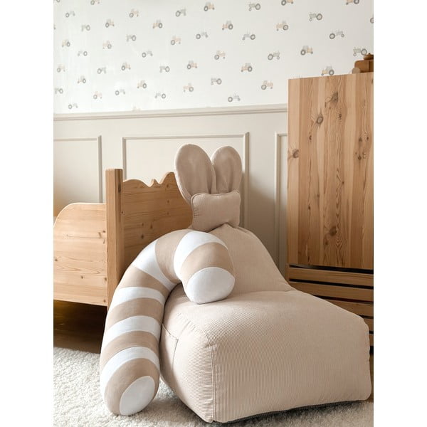 Bézs gyerek babzsák Funny Bunny – The Brooklyn Kids-image-1