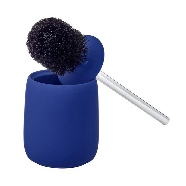 Kék kerámia WC-kefe Sono – Blomus-image-1