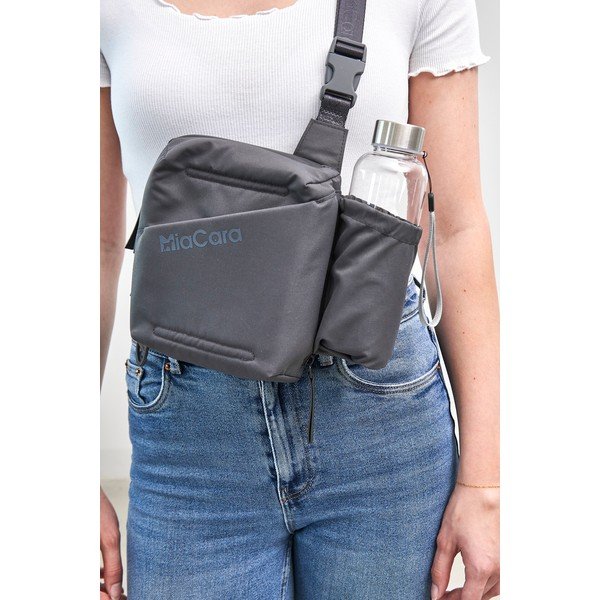 Táska kutyasétáltatáshoz Andiamo Asphalt – MiaCara-image-1