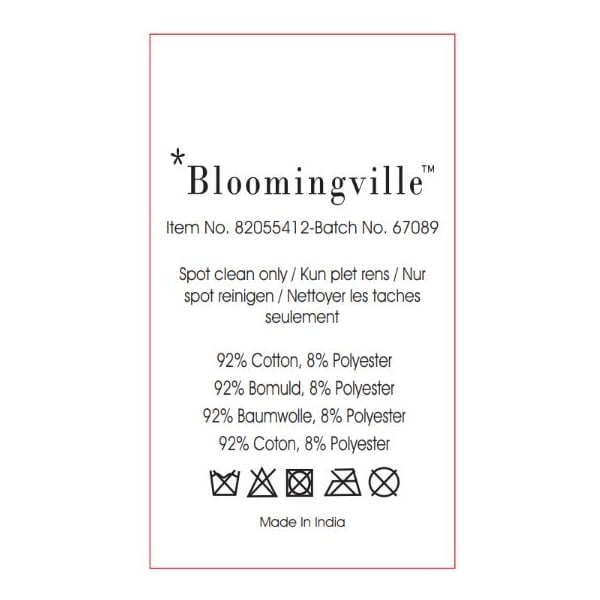 Fehér-szürke pamut szőnyeg 90x150 cm Katie – Bloomingville-image-4