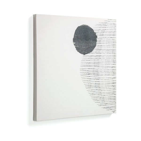 Prism fehér kép, 50 x 50 cm - Kave Home