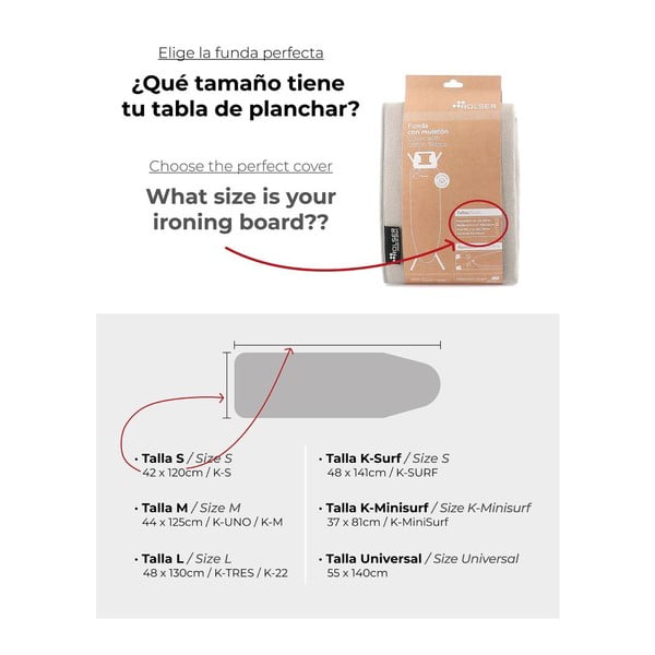 Vasalódeszka huzat 141x48 cm K-Surf – Rolser-image-3