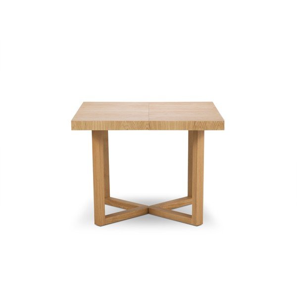 Skarde tömör tölgyfa bővíthető étkezőasztal, ø 100 cm - Windsor & Co Sofas-image-1