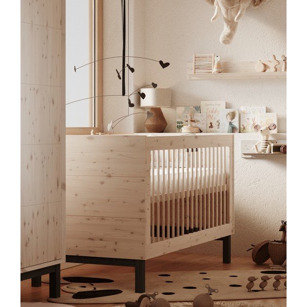Fehér babaágy 70x140 cm Country – Pinio-image-1