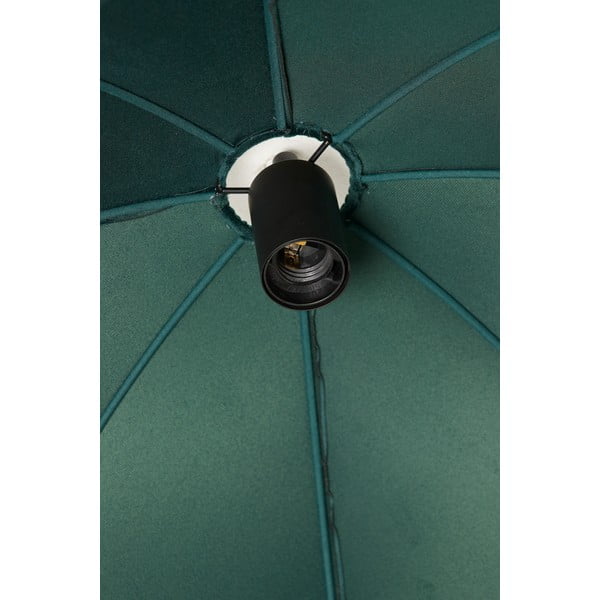 Petróleum színű függőlámpa textil búrával ø 40 cm Malacia – Light & Living-image-4