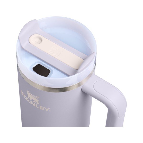 Levendula színű rozsdamentes acél termosz szívószállal 890 ml Quencher H2.O FlowState™ Tumbler Purple Dust – Stanley-image-1