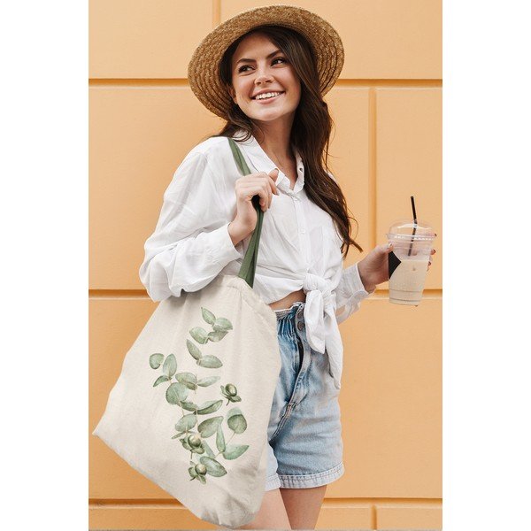 Bézs textil táska - Kate Louise-image-2