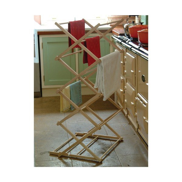 Horse összecsukható ruha- és törölközőtartó állvány - Garden Trading-image-2