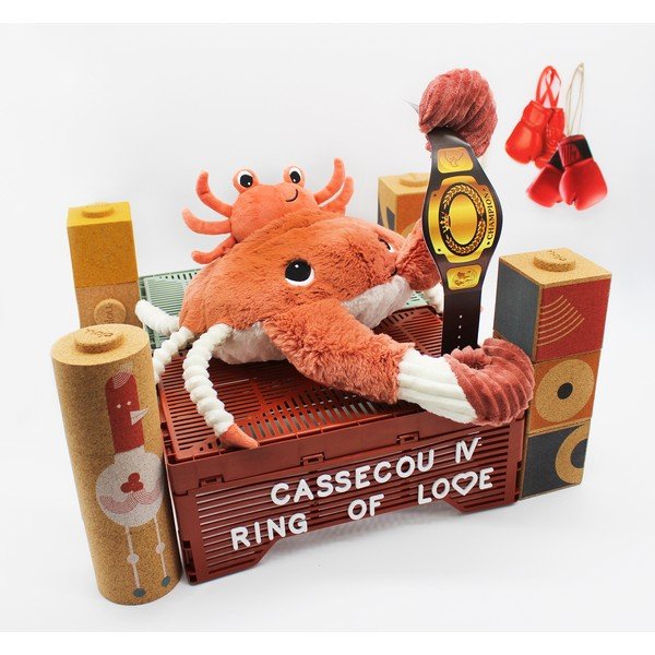 Plüssjáték szett 2 db-os Ptipotos Cassecou – Les Deglingos-image-3